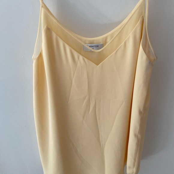Aritzia Babaton yellow tank, size xs - Picture 1 of 3